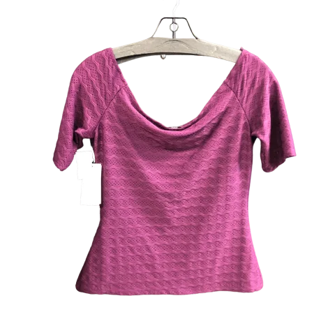 Purple Top Short Sleeve Guess, Size M