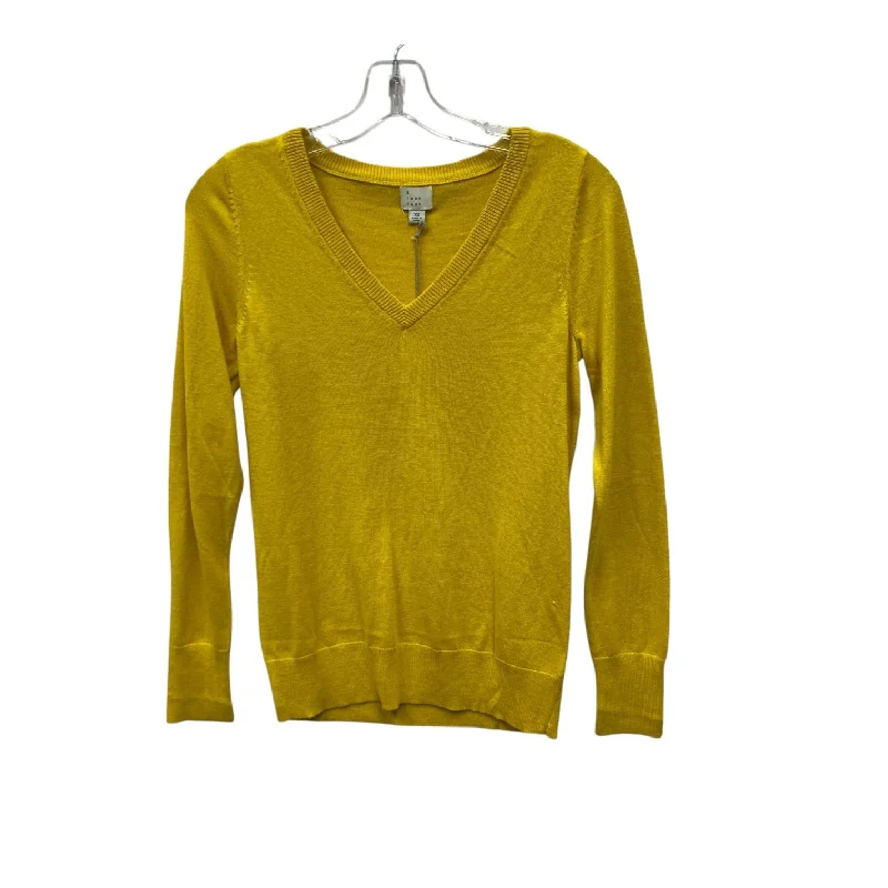 Sweater By A New Day In Yellow, Size:Xs