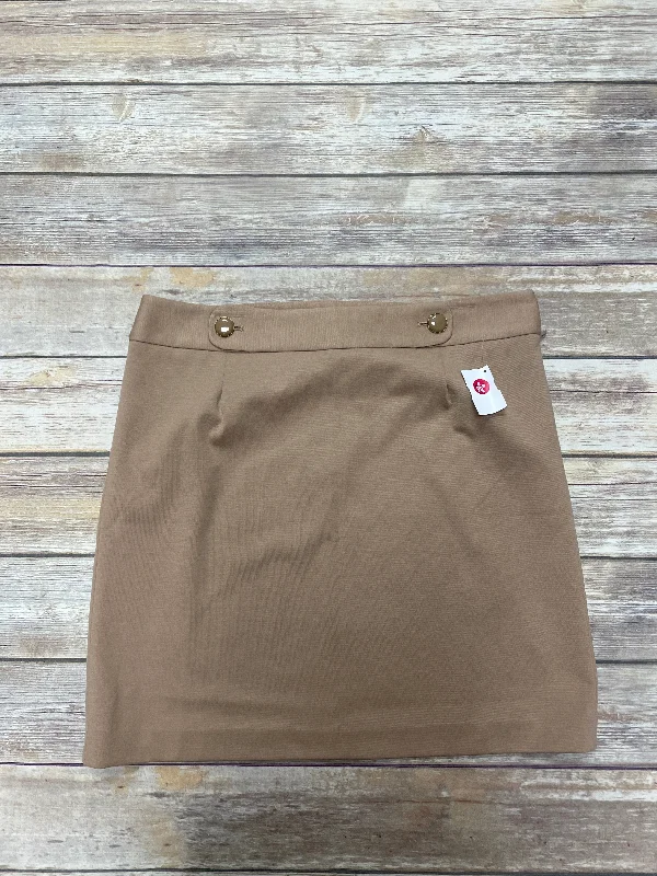 Skirt Mini & Short By Loft In Beige, Size: L