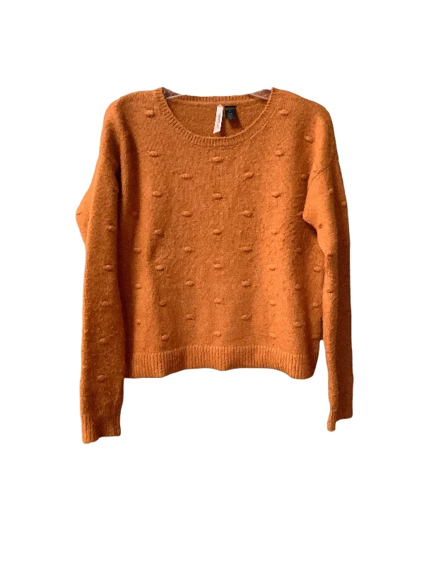 Sweater By Love By Design In Orange, Size: S