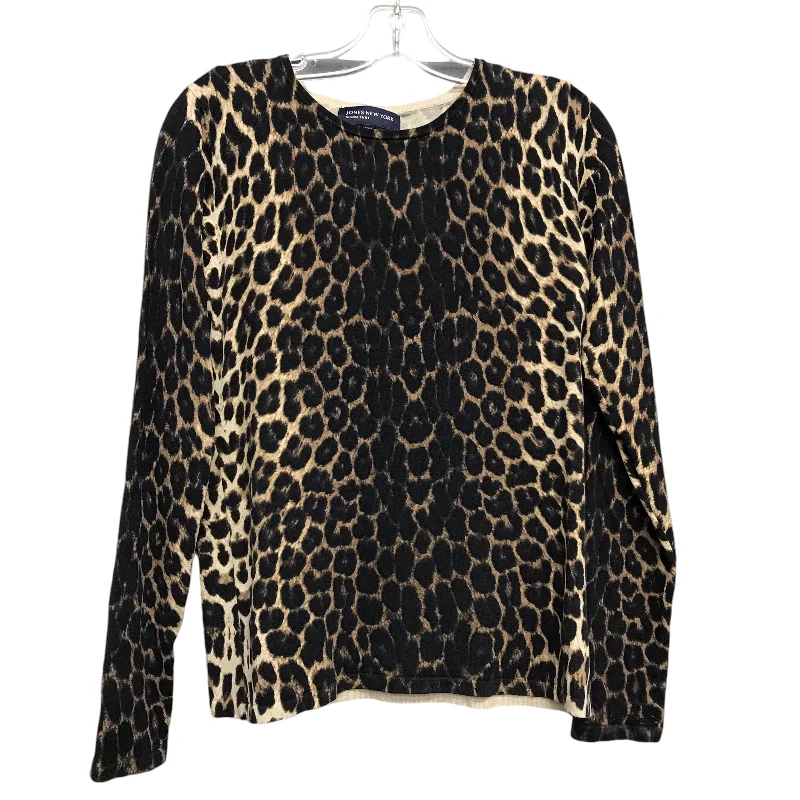 Top Ls By Jones New York In Leopard Print, Size:S