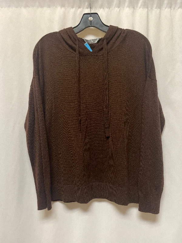 Sweater By Members Mark In Brown, Size: S