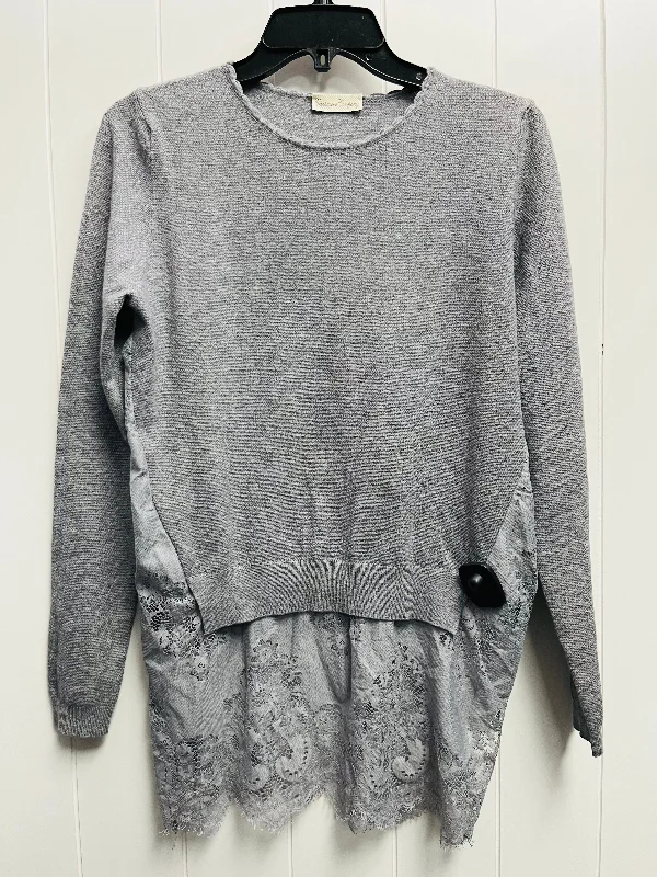 Sweater Cashmere By cashmere company  In Grey, Size: M