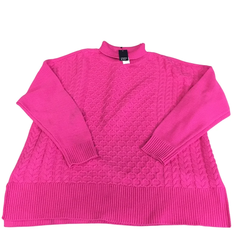 Sweater By Crown And Ivy In Pink, Size: M