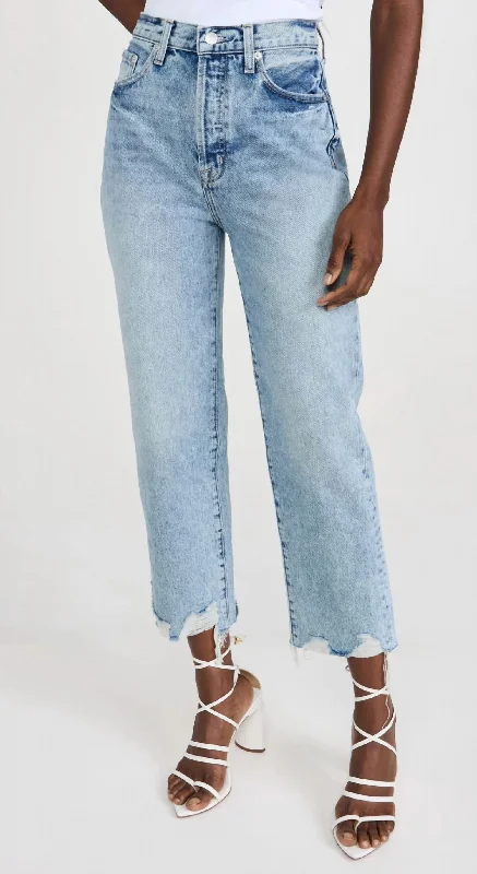 Cassie Crop Jeans In Palace