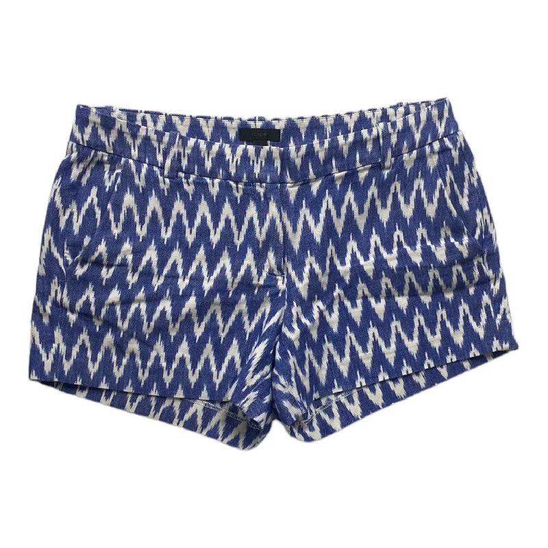 Blue & White Shorts J. Crew, Size 10