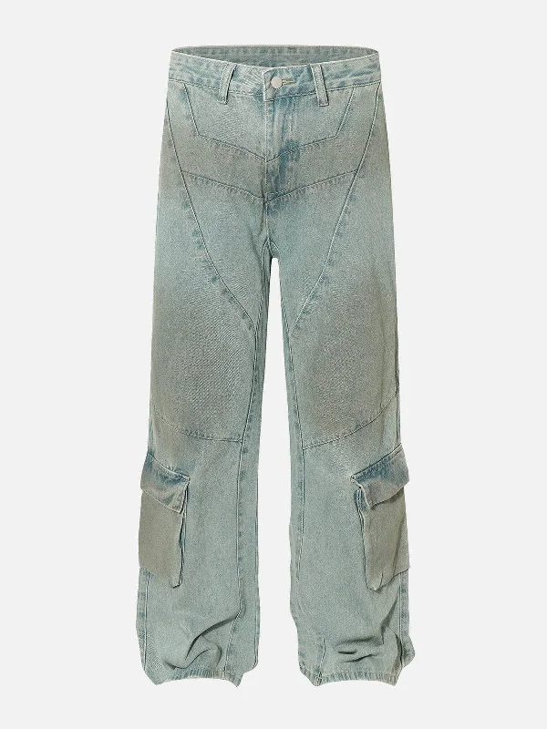 Aelfric Eden Simulated Dirt Washed Jeans