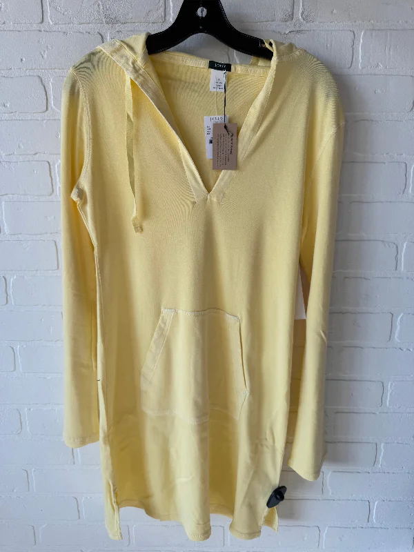 Tunic Long Sleeve By J. Crew In Yellow, Size: S