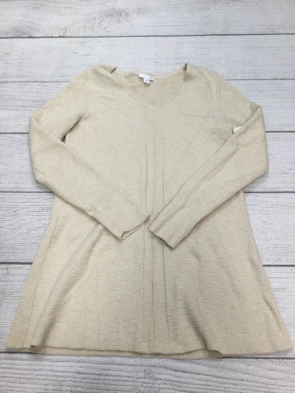 Sweater By J Jill In Tan, Size: Xs