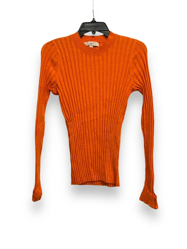 Sweater By Loft In Orange, Size: M