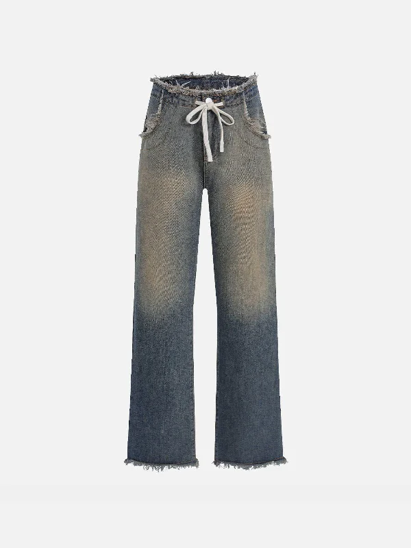 Aelfric Eden Fringe Washed Jeans