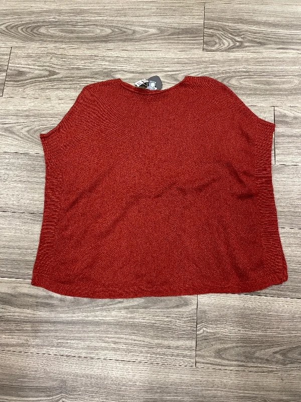 Sweater Short Sleeve By Old Navy In Red, Size: Xs