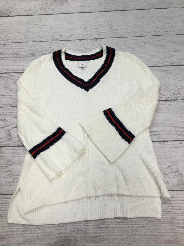 Sweater By Cabi In Cream, Size: S