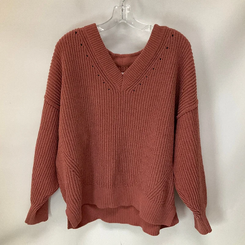 Sweater By Aerie In Pink, Size: L