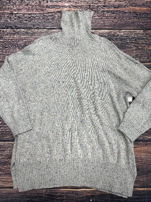 Sweater By Cj Banks In Grey, Size: Xl