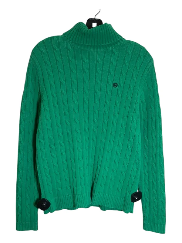 Sweater By Chaps In Green, Size: Xl