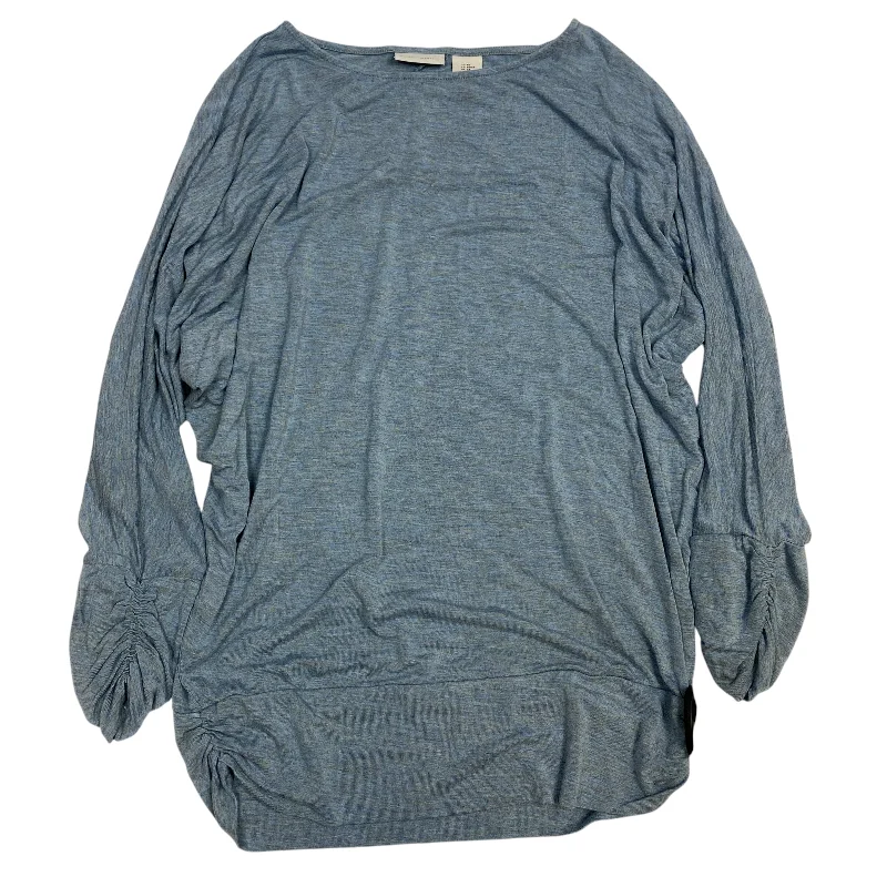 Top 3/4 Sleeve By Mercer And Madison In Blue, Size: M