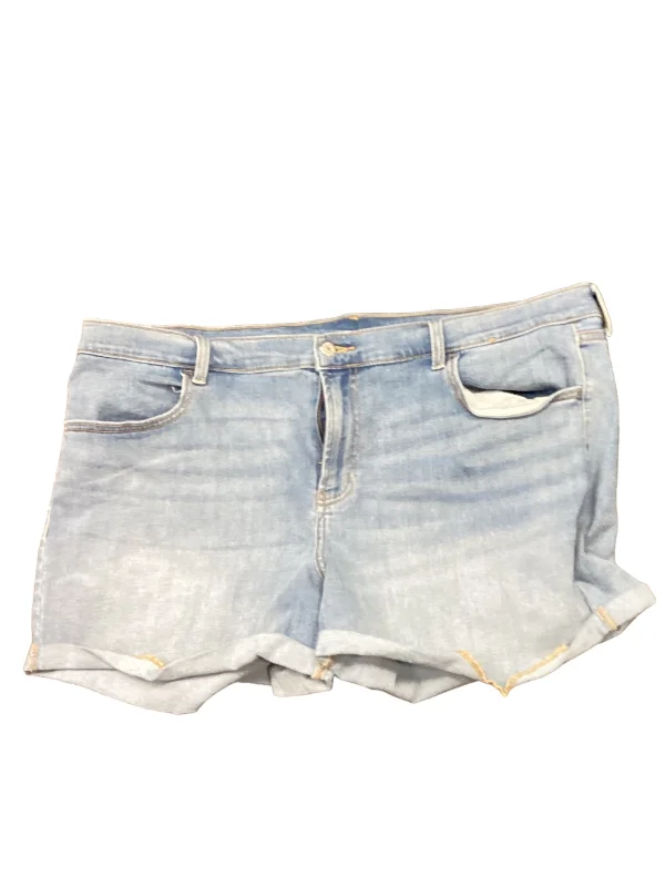 Blue Denim Shorts Old Navy, Size 18