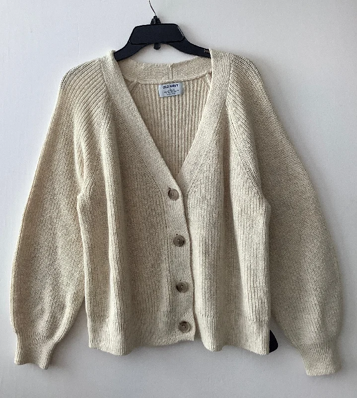 Sweater By Old Navy In Cream, Size: L