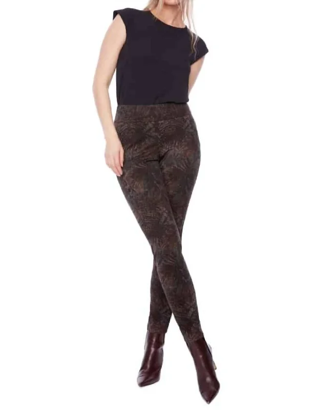 Ponte Full Length Pants In Amazonia