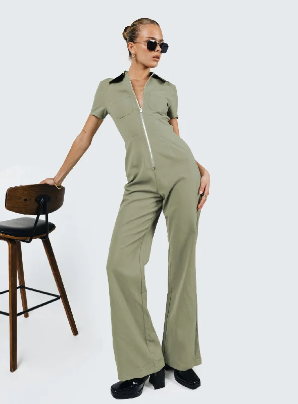 Loretta Jumpsuit Khaki