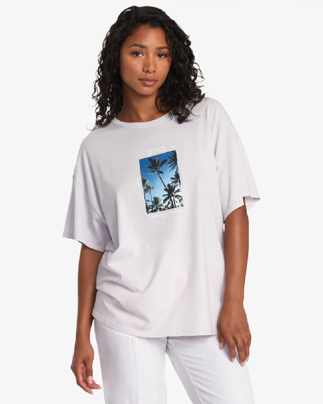 RVCA TRADE WINDS WOMEN'S TEE - WHITE