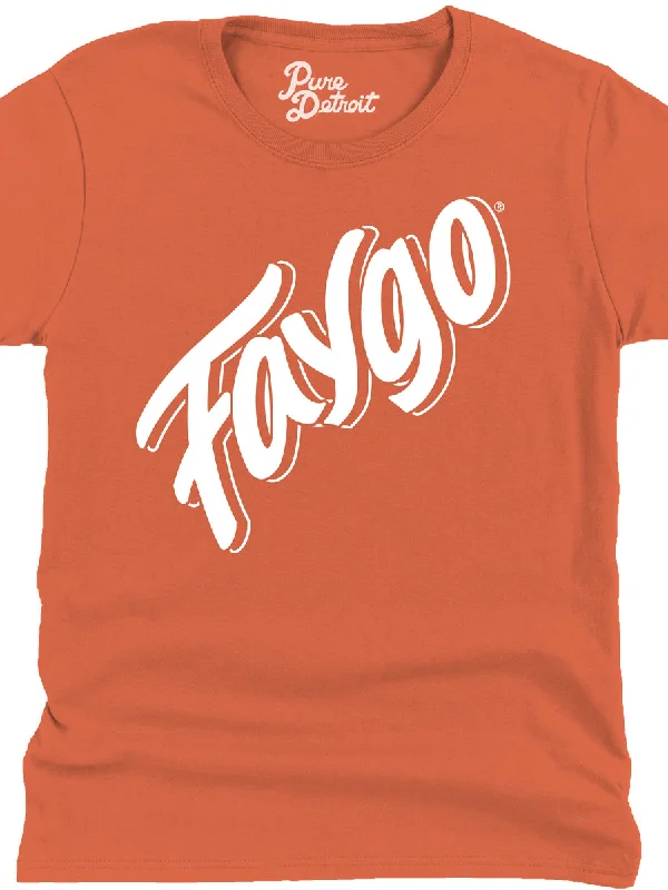 Faygo Womens T-Shirt Orange