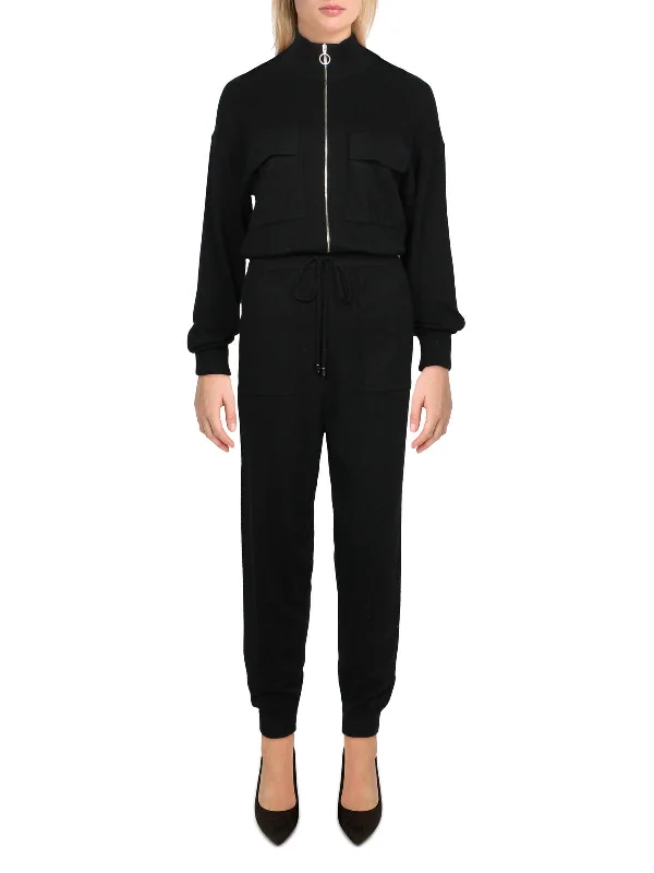 Womens Wool Blend Comfy Jumpsuit