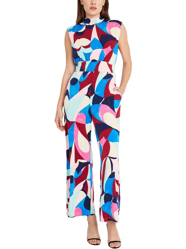 Womens Special Occasion Pocketed Jumpsuit