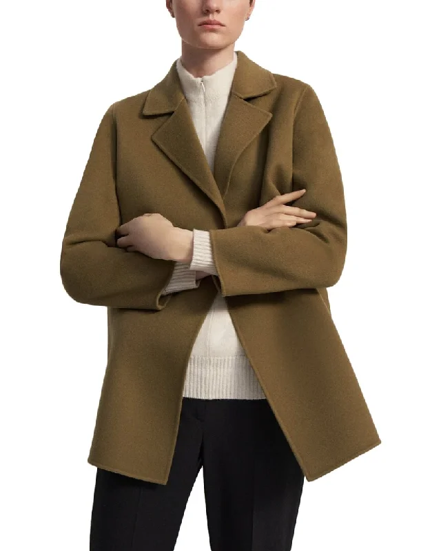 Theory Clairene Wool & Cashmere-Blend Jacket