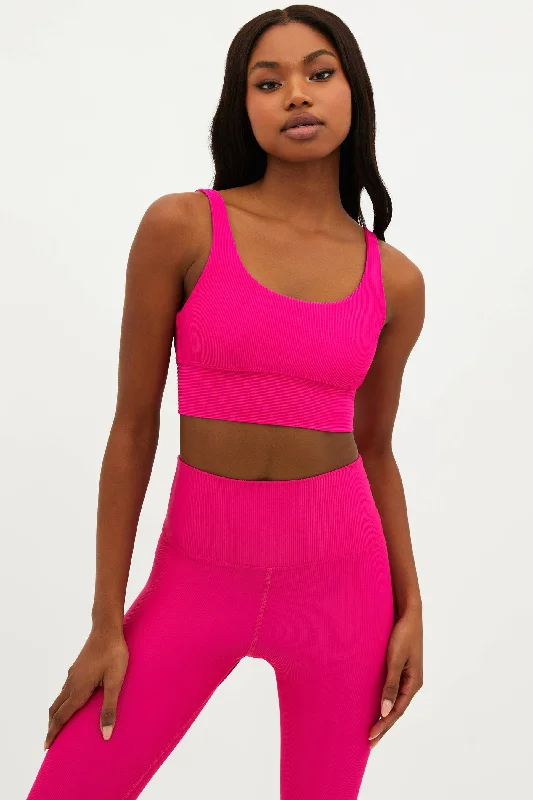 Leah Top Bright Fuchsia