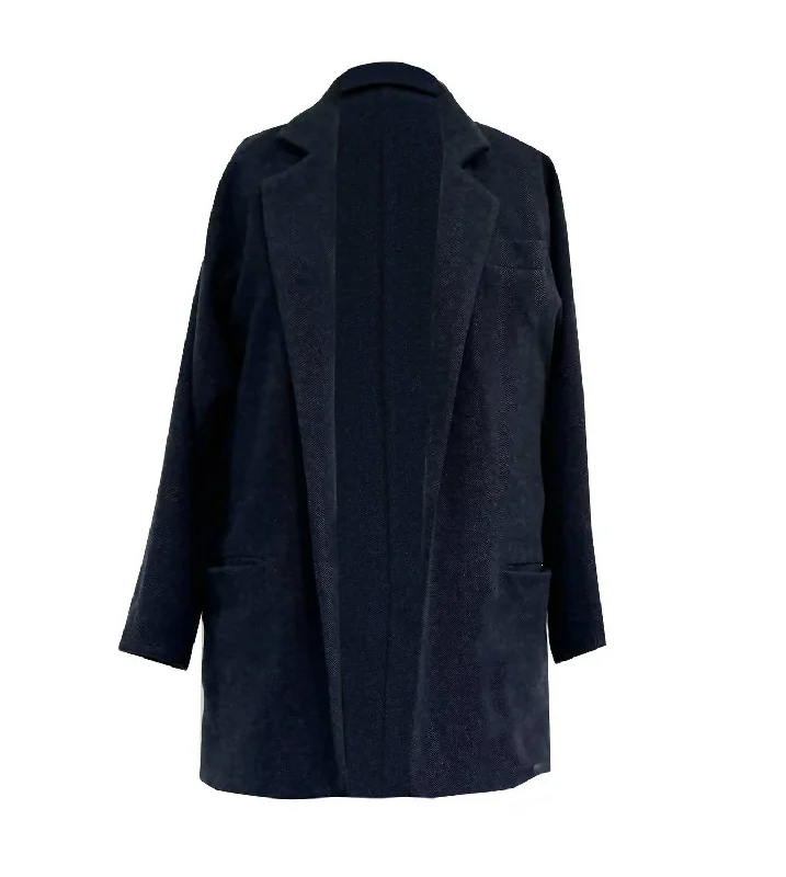 Women's Bat Winged Blazer In Midnight