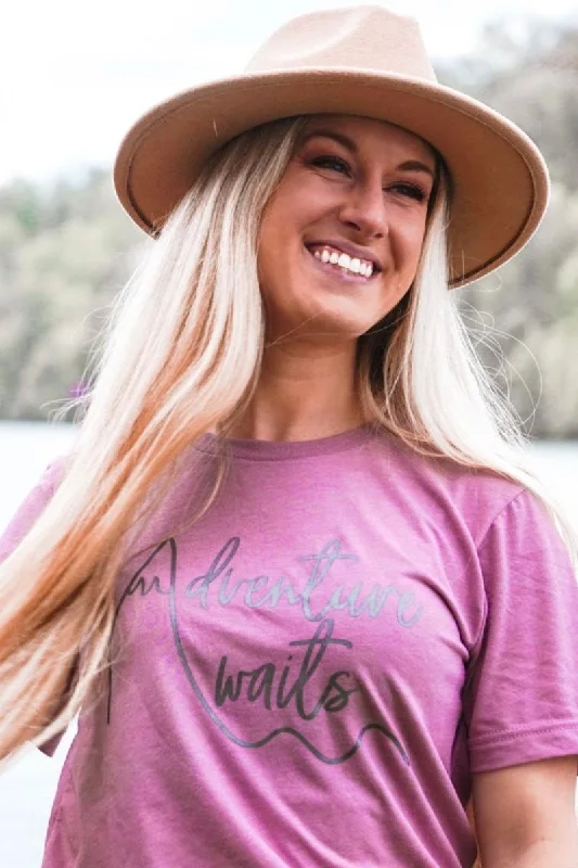 Adventure Awaits Graphic T-Shirts