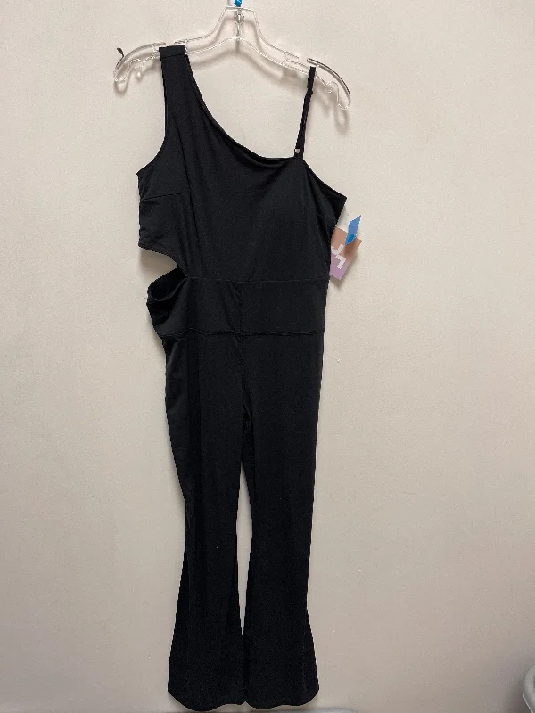 Jumpsuit By Joy Lab In Black, Size: 2x