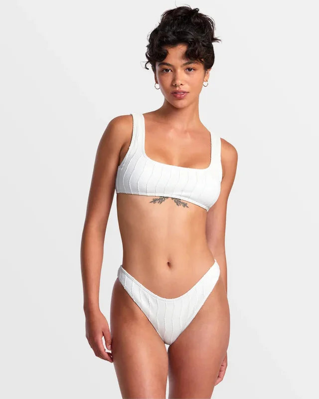 Chevy Grooves Laceback Bralette Bikini Top