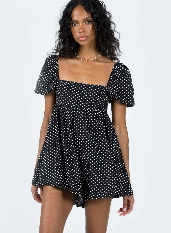 Lorna Romper Polka Dot