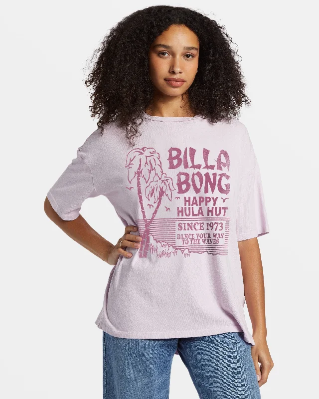 BILLABONG SLOW DOWN WOMENS TEE - PURPLE