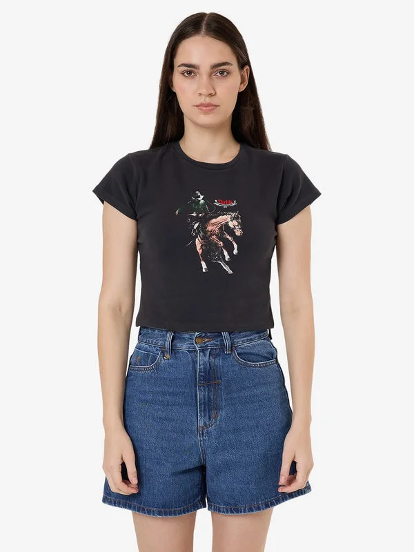 THRILLS Eternal Outlaw Mini Tee - WASHED BLACK