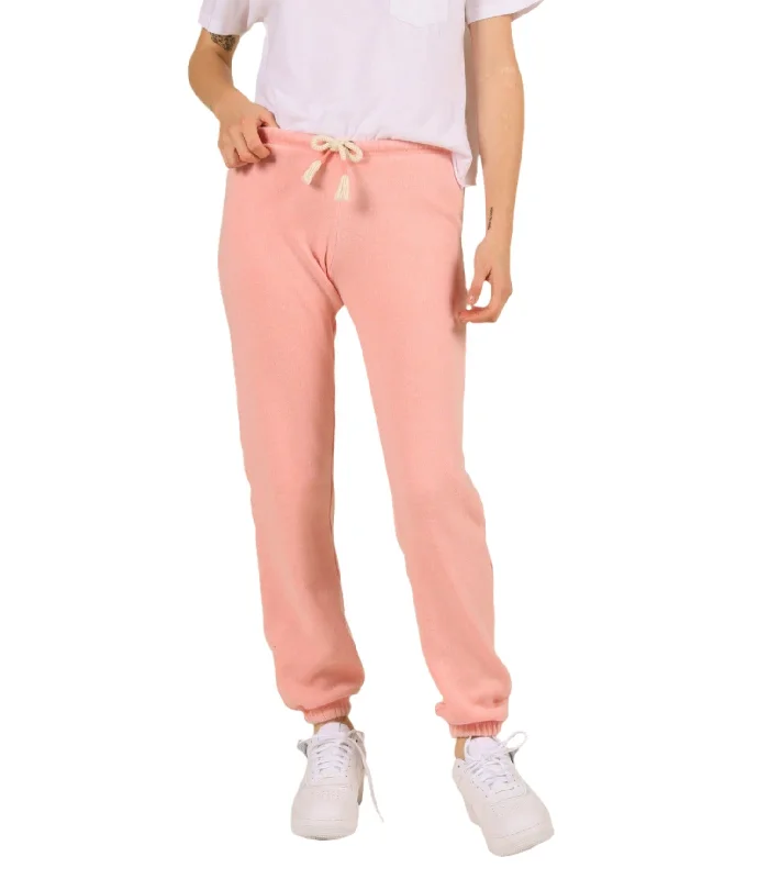 Vintage Havana/Ocean Drive Burn Out Sweatpants OD1499 Sea Shell Pink