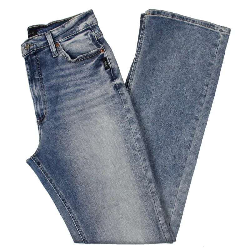 Womens Universal Fit High Rise Bootcut Jeans